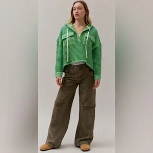 Urban Outfitters BDG Baja Stanley Waffle Knit Pullover